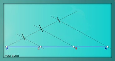 Triángulo equilátero mediante perimetro 02